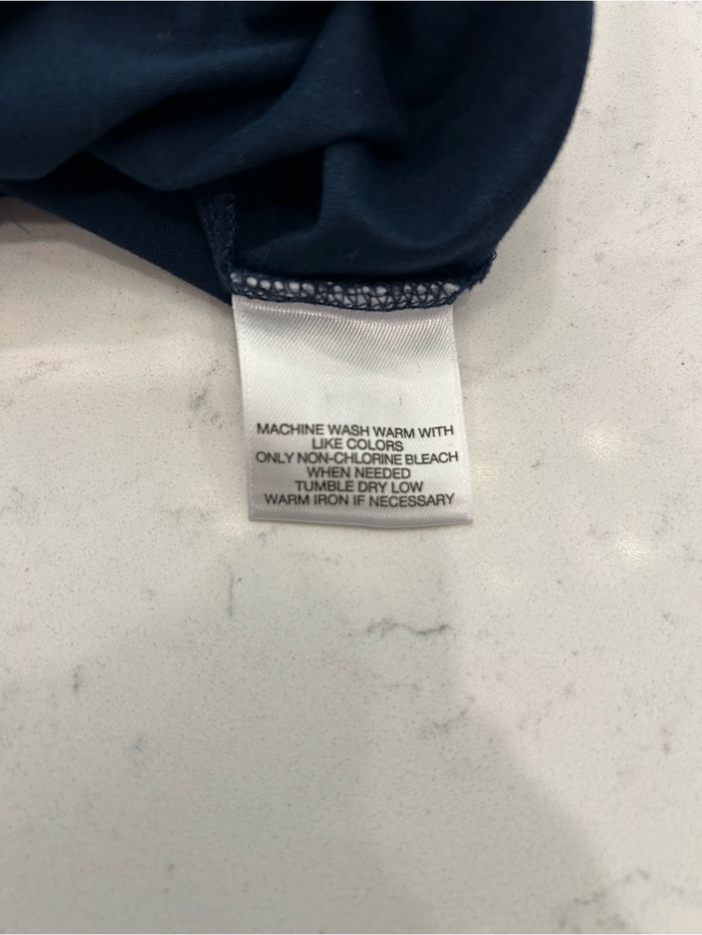 Daniel Cremieux Signature Collection Mercerizes Cotton Navy Polo w/ Chest Pocket - Picture 8 of 8